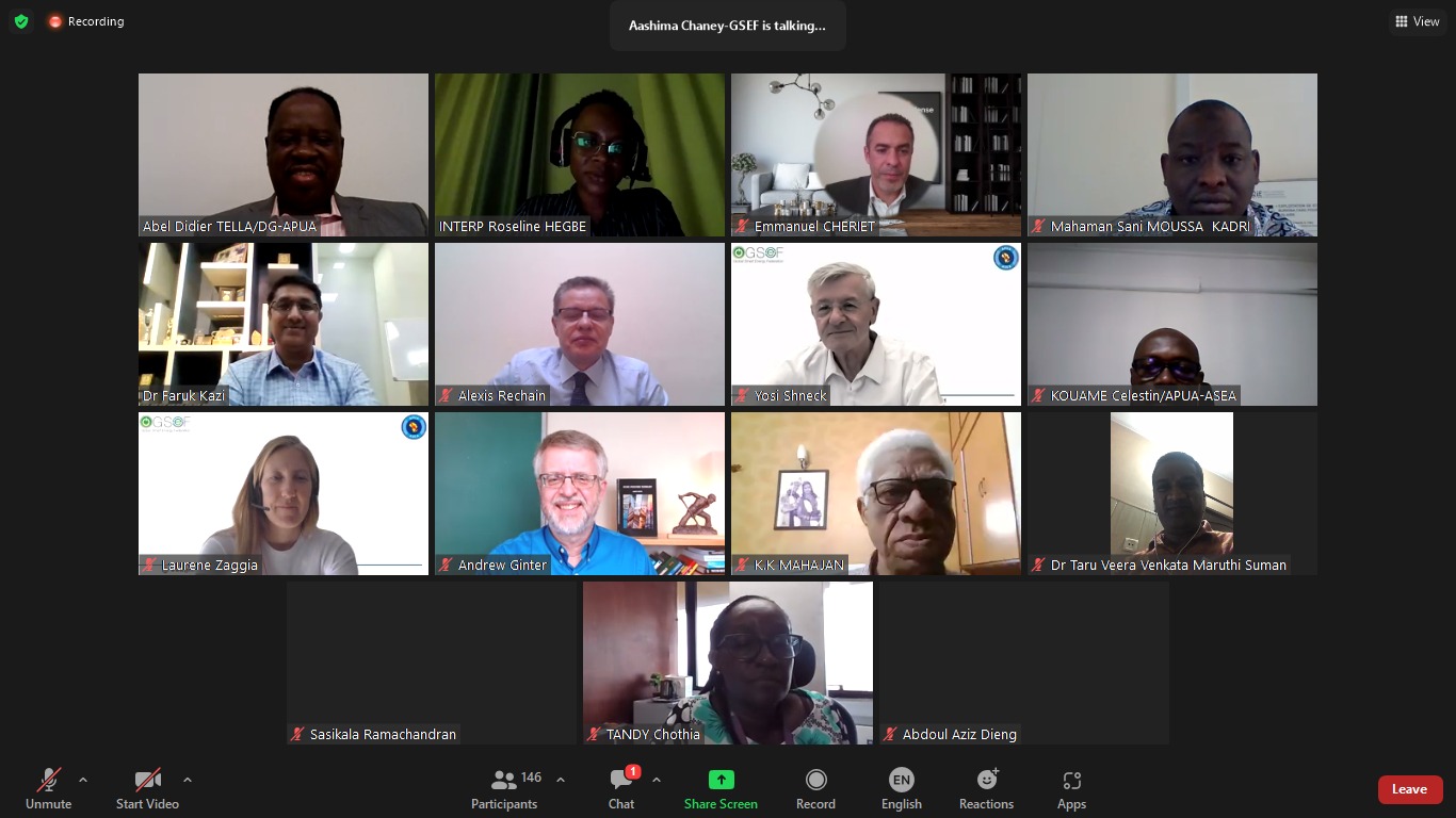 GSEF Webinar on “Artificial Intelligence and Robotics in Power Sector”
